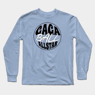 GaGa Ball Allstar dodgeball octoball lowball fun PE game Long Sleeve T-Shirt